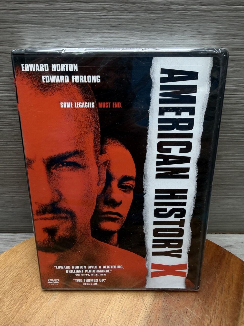 American History X DVD Action Crime Movie Edward Norton New Line